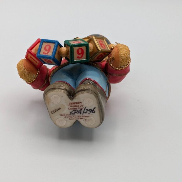 Cherished Teddies Jeffrey "Striking Up Another Year" (176044) 1996 - Picture 7 of 9